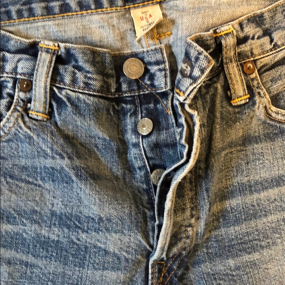 Double RL Boy Fit Sledge Denim. 28” Waist. - Picture 5 of 8